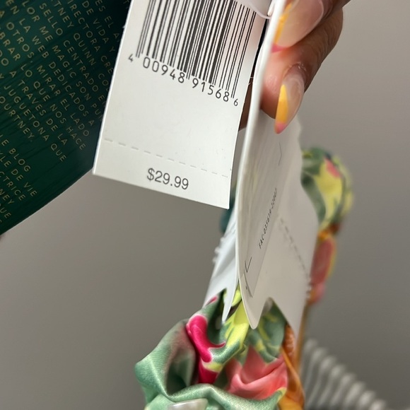 •nwt Disney Princess girls headbands two pack green yellow faux pearls stretch - Picture 6 of 7